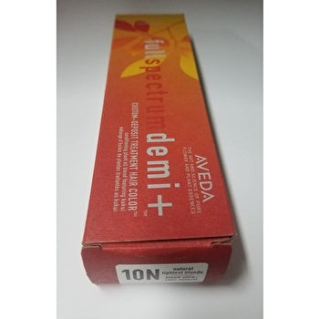 Aveda Full Spectrum Demi+ Custom-deposit Hair Color 10n Lightest Blonde 80g