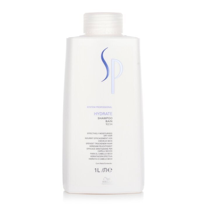 Wella Sp - Hydraterende Shampoo Droog Haar 1000ml