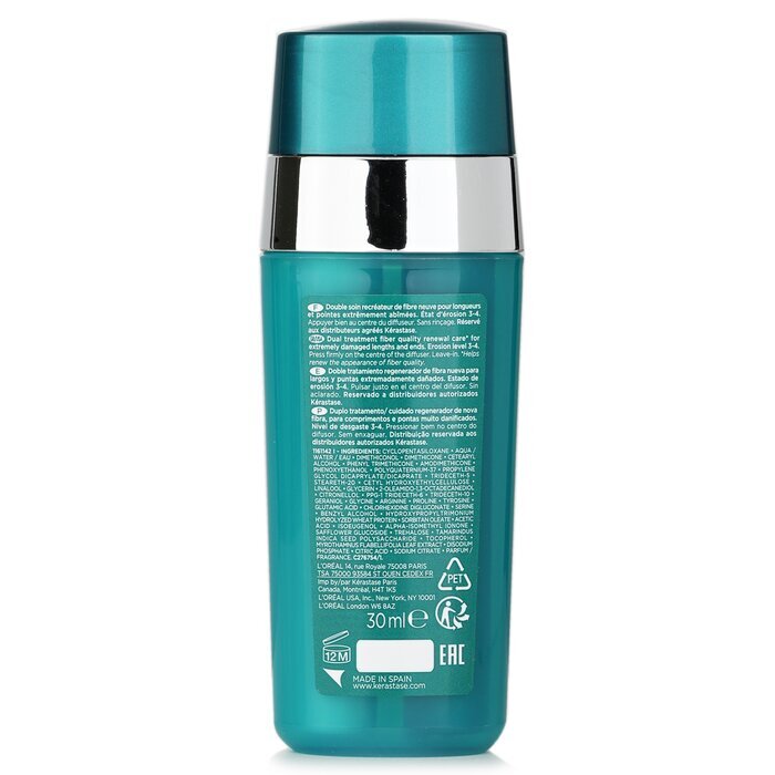 Kerastase Resistance Serum Therapiste Dual Treatment Fiber Quality Renewal Care (extreem beschadigde lengtes en punten) 30 ml/1,01 oz