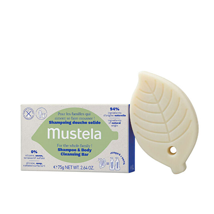 Mustela Hair & Body Cleansing Bar 75g