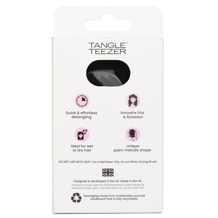 Tangle Teezer The Original Detangling Hair Brush - Panther Black (For Wet & Dry Hair) 1pc
