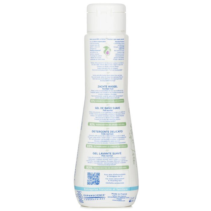 Mustela Zachte Reinigingsgel - Haar & Lichaam 200ml/6.76oz