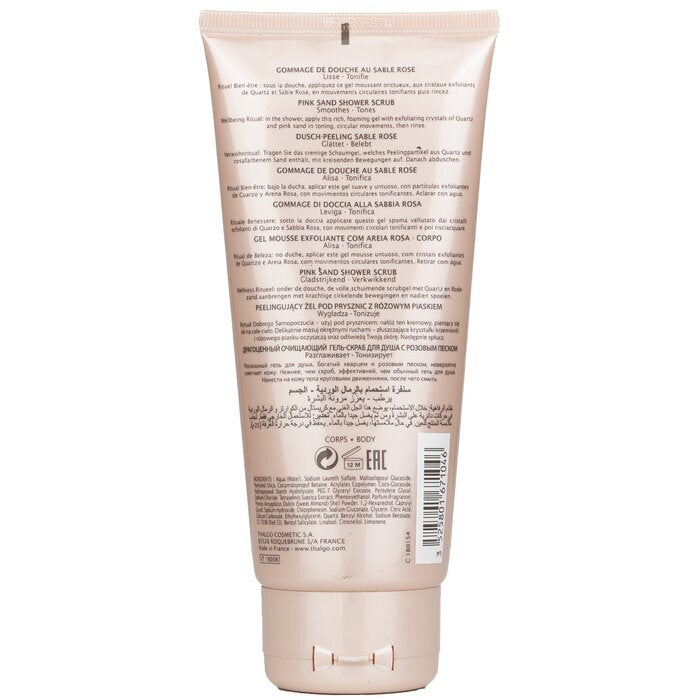 Thalgo Spa Joyaux Atlantique roze zand douchescrub 200 ml/6,76 oz