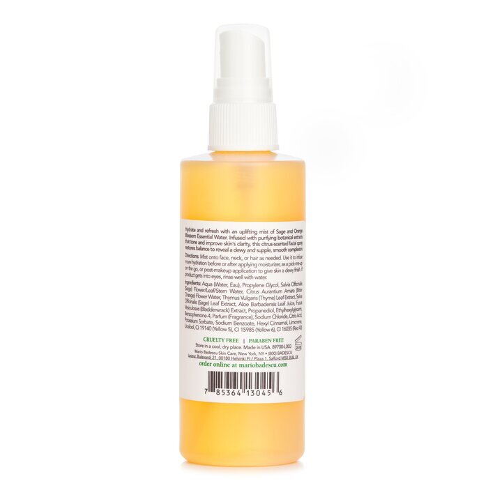 Mario Badescu Facial Spray With Aloe, Sage & Orange Blossom 118ml
