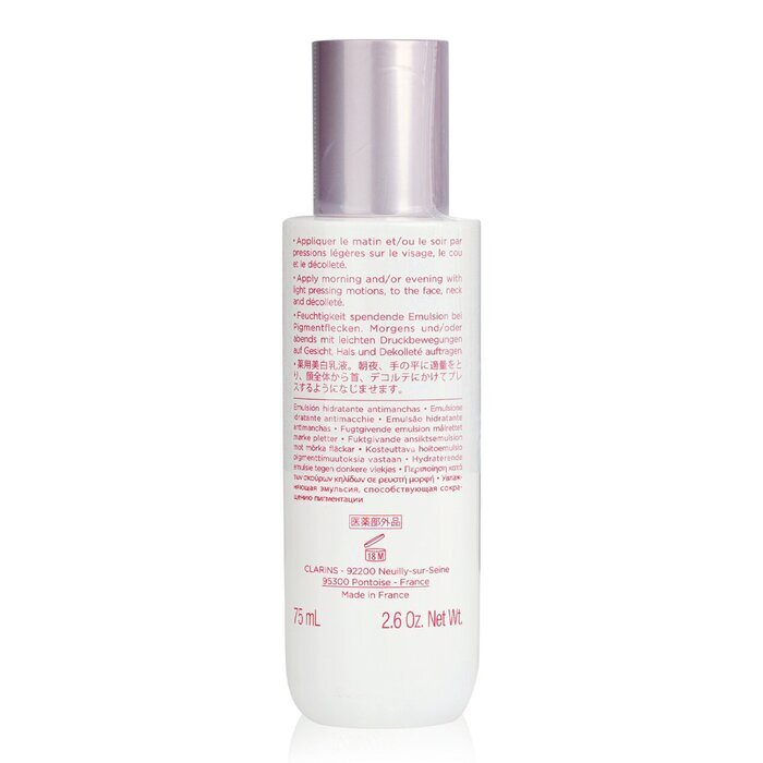 Clarins Bright Plus Feuchtigkeitsemulsion gegen dunkle Flecken, 75 ml