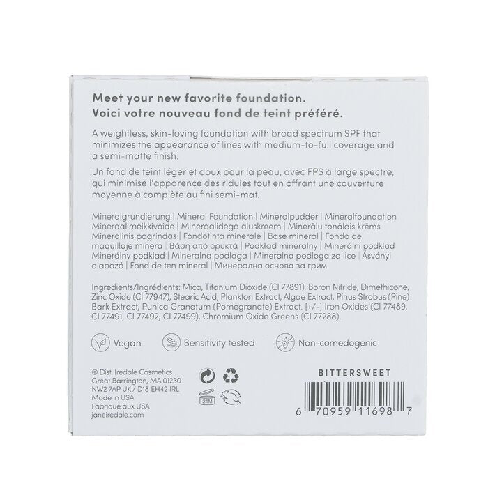 Jane Iredale PurePressed Base Mineral Foundation Refill SPF 15 - Bittersweet 9,9 g/0,35 oz