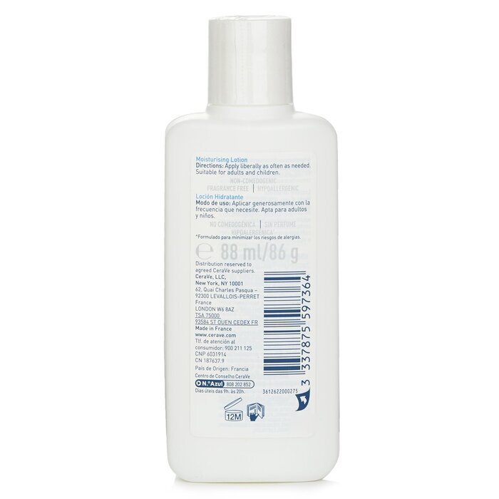 Cerave Hydraterende Lotion voor Droge tot Zeer Droge Huid 88ml/3oz