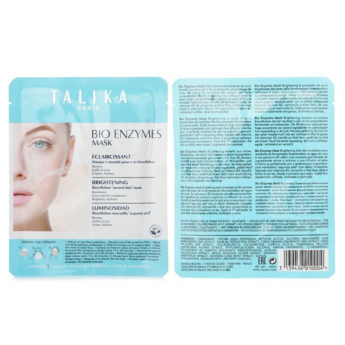 Talika Bio Enzymes Brightening Mask 20g