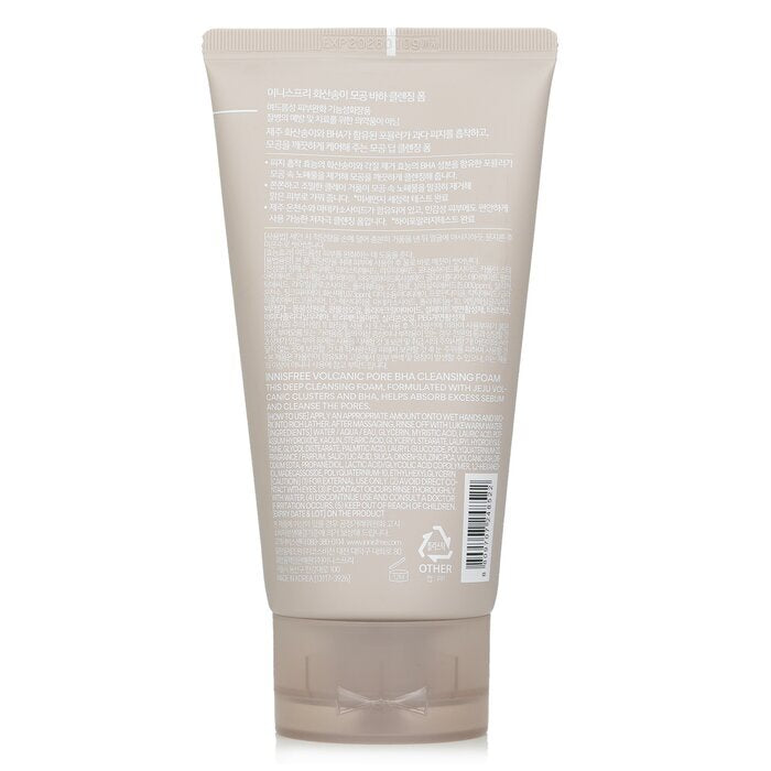 Innisfree Volcanic Pore BHA Reinigingsschuim 150g