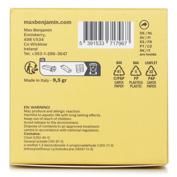 Max Benjamin Autoduft - Grapefruit Shores 1 Stück