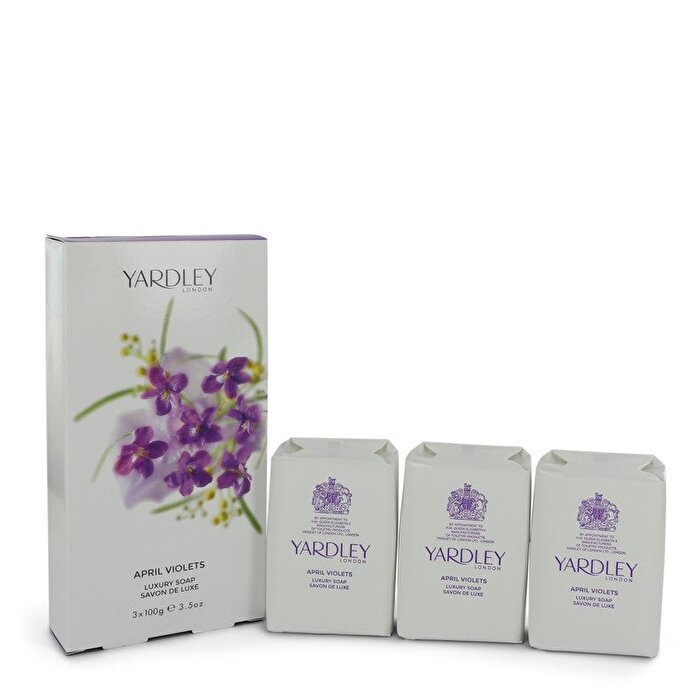 Yardley London April Violets Soap 3.5 oz 104ml/3.5oz
