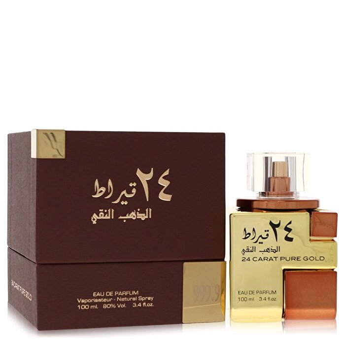 Lattafa Lattafa 24-karaats puur goud Eau de parfum spray (unisex) 100 ml/3,4 oz