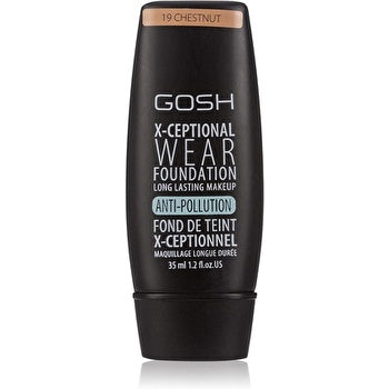 Gosh X-ceptional Wear Foundation Long Lasting Makeup 19 Chestnut 30ml