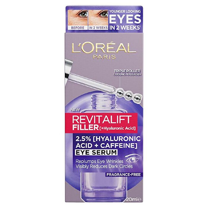 L'Oreal Paris Revitalift Filler Hyaluronsäure-Augenserum 20ml/0,67oz