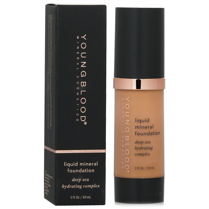 Youngblood Liquid Mineral Foundation – Sonnenbräune, 30 ml