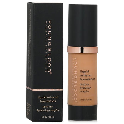 Youngblood Liquid Mineral Foundation – Sonnenbräune, 30 ml