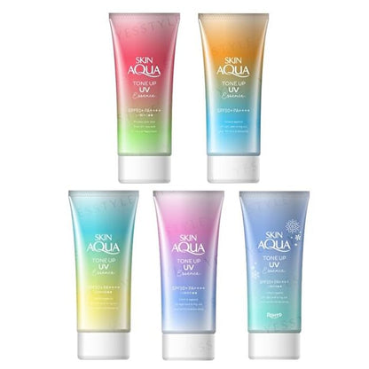 Rohto Skin Aqua Tone Up UV Essence -  Latte Beige 80g