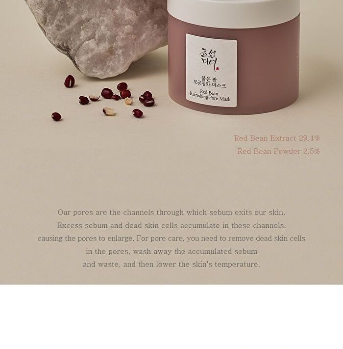 Beauty of Joseon Red Bean Verfrissend Poriënmasker 140ml