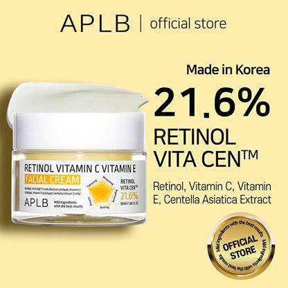 Retinol Vitamin C Vitamin E Facial Cream - 55ml