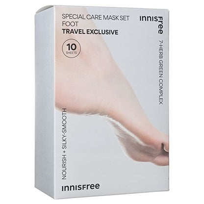 Innisfree Special Care Mask Set Foot Travel Exclusive 20ml x 10 vellen
