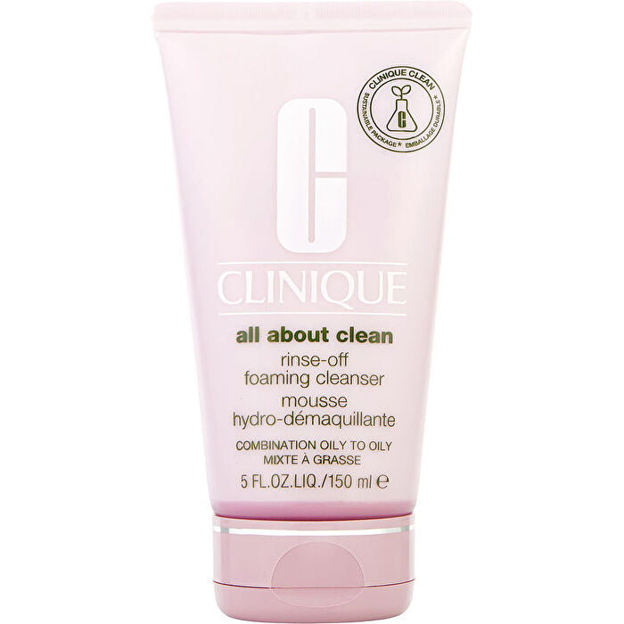 Clinique All About Clean Rinse-Off Foaming Cleanser – Für Mischhaut bis fettige Haut, 150 ml