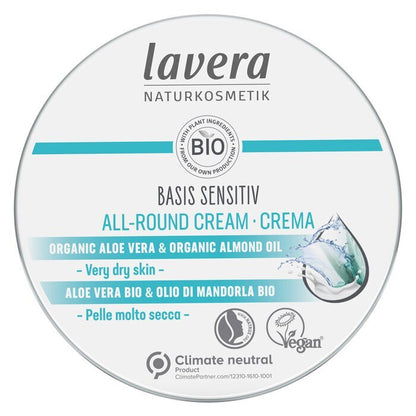 Lavera Basis Sensitiv Allround Crème 150ml/5oz