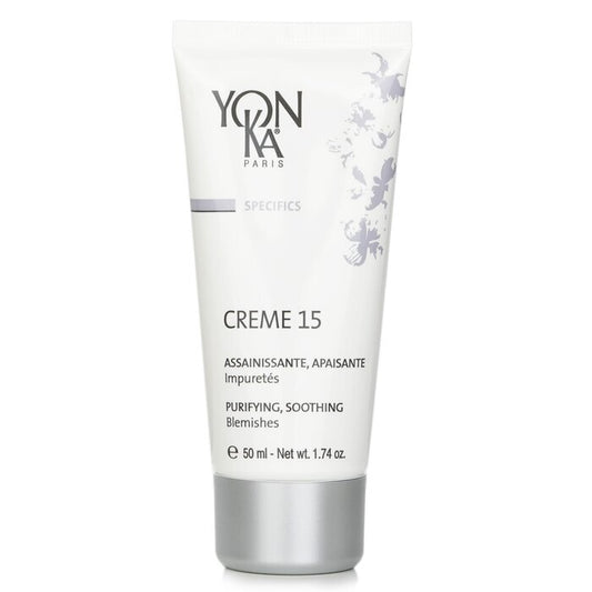 Yonka Specifics Creme 15 With Burdock - Purifying, Soothing (For Blemishes) 50ml