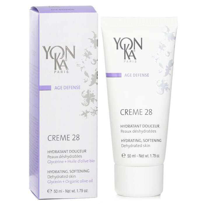 Yonka Age Defense Creme 28 With Essential Oils - Hydrating, Softening (Dehydrated Skin) 50ml