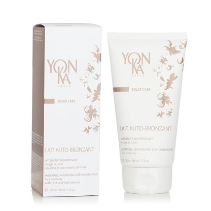 Yonka Solar Care Lait - Hydrating, Nourishing Self-Tanning Milk With DHA & Fruit Extracts - Face & Body 150ml