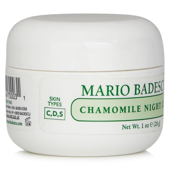 Mario Badescu Kamille Nachtcreme - Für Mischhaut/Trockene/Empfindliche Hauttypen 29ml/1oz