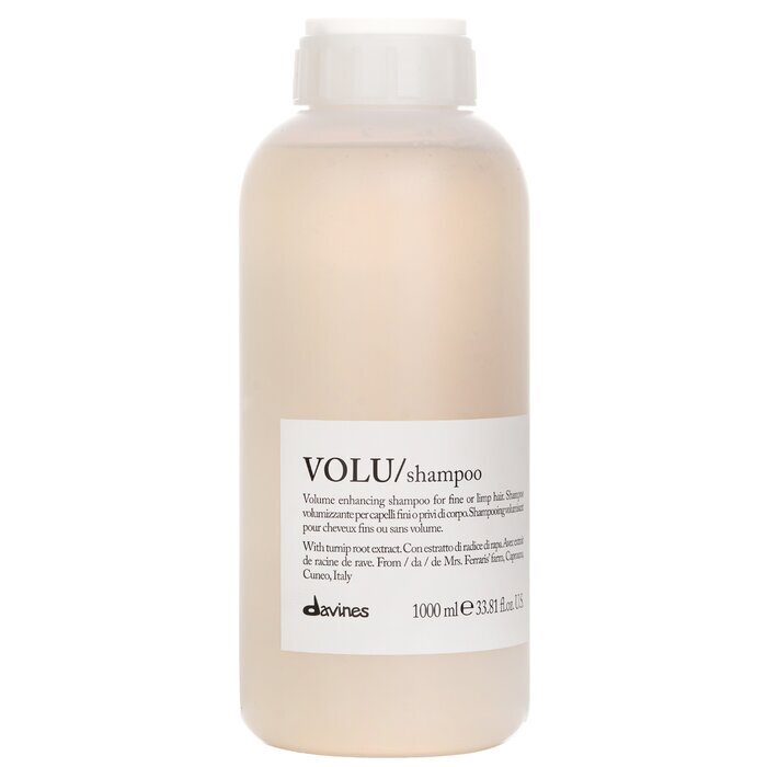 Davines Volu Volume Enhancing Shampoo (For Fine or Limp Hair) 1000ml