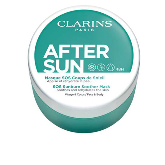 Clarins After Sun Sos Sunburn Soother Mask Face And Body 100ml