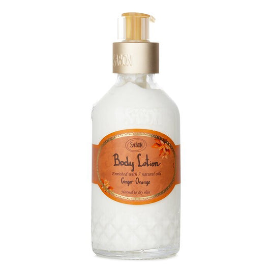 Sabon Körperlotion - Ingwer-Orange (mit Pumpe) 200 ml/7 oz