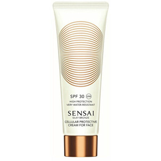 Sensai Silky Bronze Zonnebrandcrème voor Gezicht SPF30 50ml