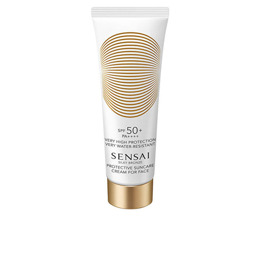 Sensai Silky Bronze Cellulaire Beschermende Gezichtscrème Spf50+ 50ml