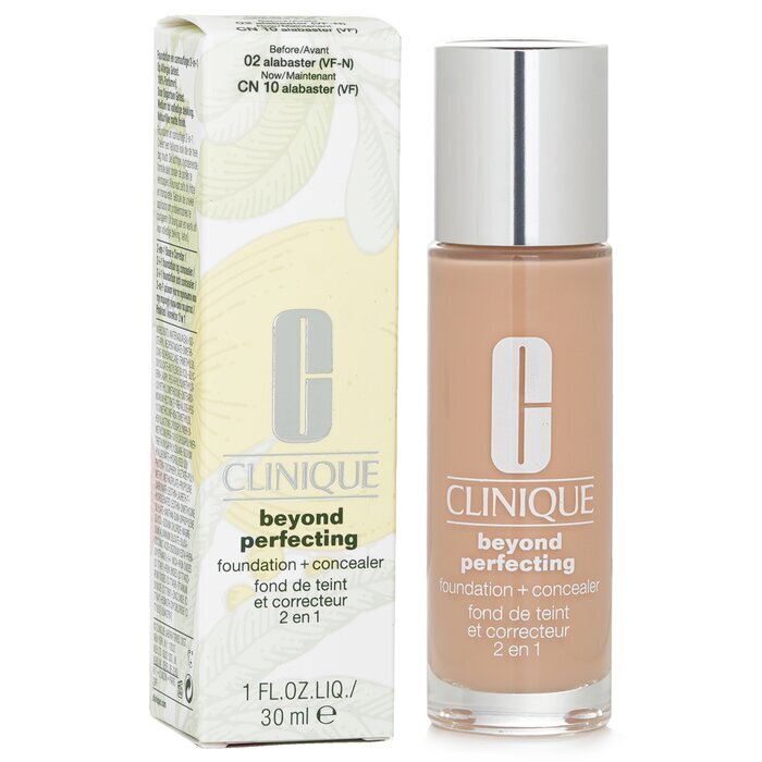 Clinique Beyond Perfecting Foundation & Concealer -  02 Alabaster (VF-N) 30ml