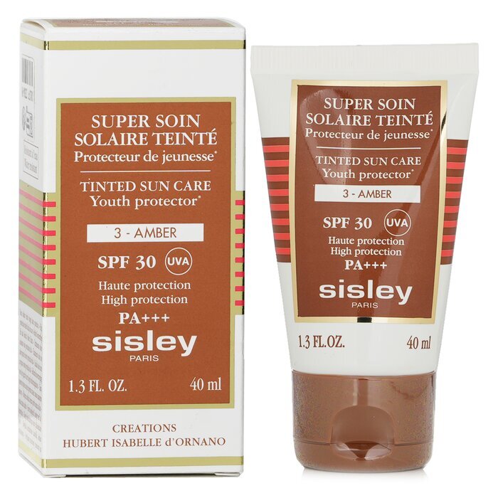 Sisley Super Soin Solaire Getinte Jeugdbeschermer SPF 30 UVA PA+++ - #3 Amber 40ml/1.3oz