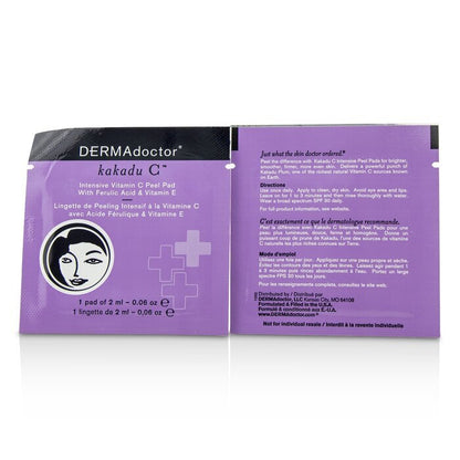 DERMAdoctor Kakadu C Intensieve Vitamine C Peel Pads 30pads