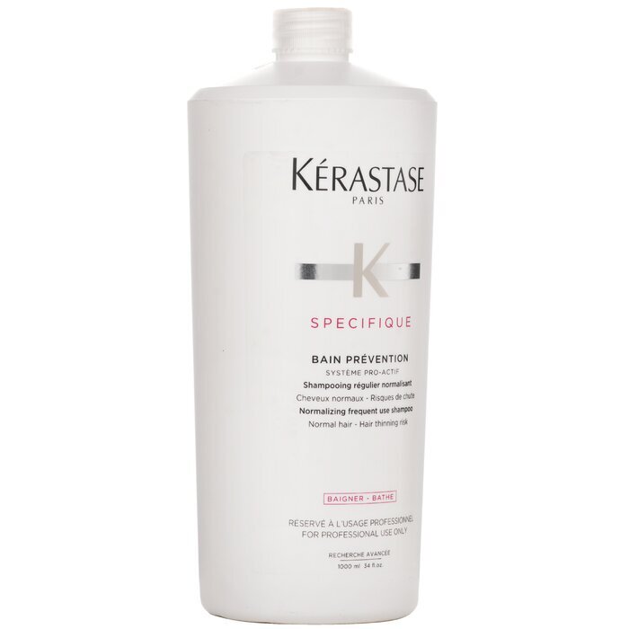 Kerastase Specifique Bain Prevention Normalizing Frequent Use Shampoo (Normaal haar - Risico op dunner wordend haar) 1000ml/34oz