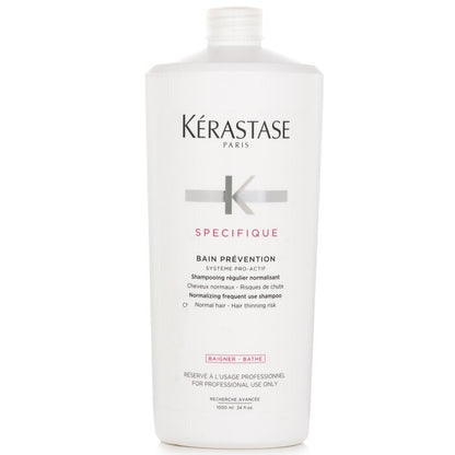 Kerastase Specifique Bain Prevention Normalizing Frequent Use Shampoo (Normaal haar - Risico op dunner wordend haar) 1000ml/34oz
