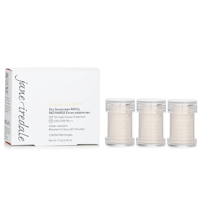 Jane Iredale Powder ME SPF Droge Zonnebrandcrème SPF 30 Navulling - Doorschijnend 3x2,5g