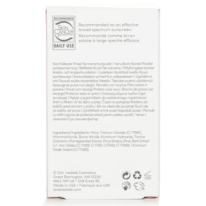 Jane Iredale Powder Me Refillable Brush (1x Brush, 2x Refills) - Translucent 2x2.5g