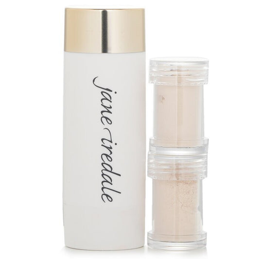 Jane Iredale Powder Me Navulbare Kwast (1x Kwast, 2x Navullingen) - Doorschijnend 2x2,5g