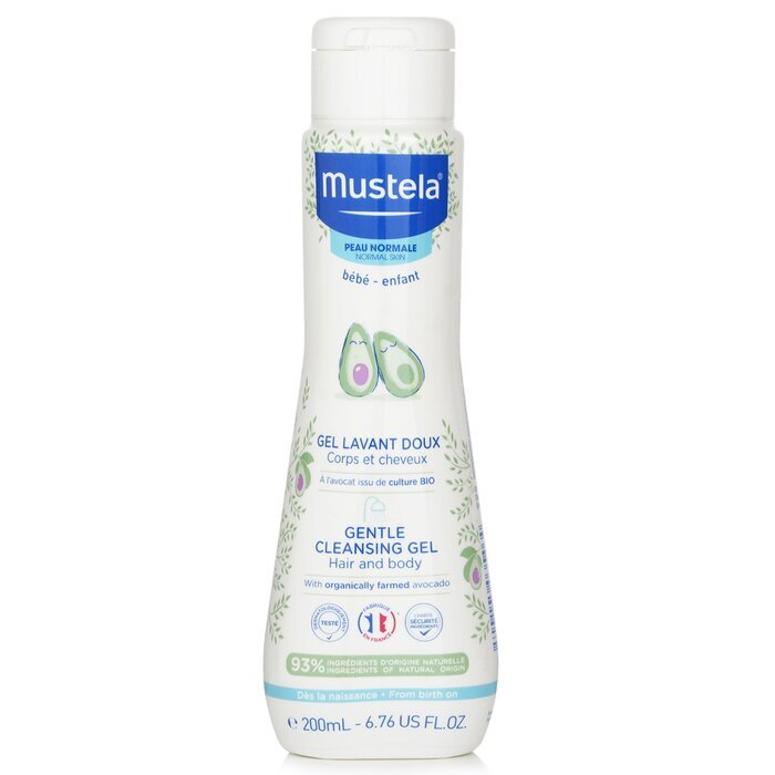 Mustela Zachte Reinigingsgel - Haar &amp; Lichaam 200ml/6.76oz