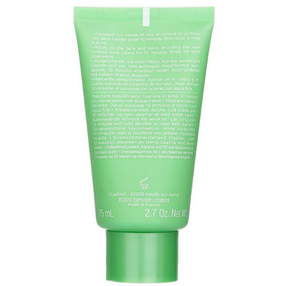 Clarins SOS Pure Masque Argile Rééquilibrant au Saule des Alpes - Peaux Mixtes à Grasses 75ml/2.3oz