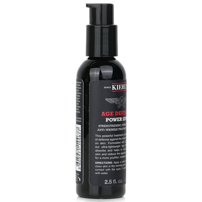 Kiehl's Age Defender Power Serum Strengthening, Visibly Firming, Anti-Wrinkle Treatment For Men 75ml