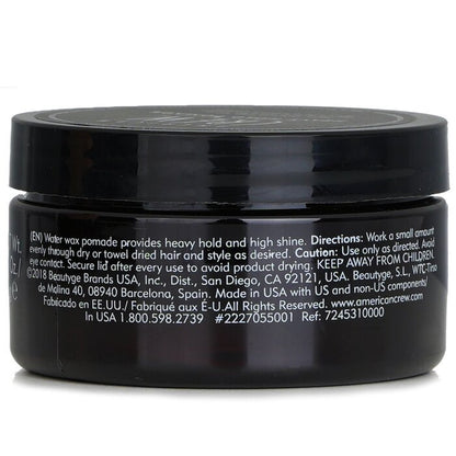 American Crew Men Heavy Hold Pomade (Heavy Hold with High Shine) 85g