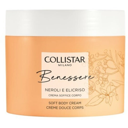 Collistar Benessere Neroli en Helichrysum zachte lichaamscrème 200 ml