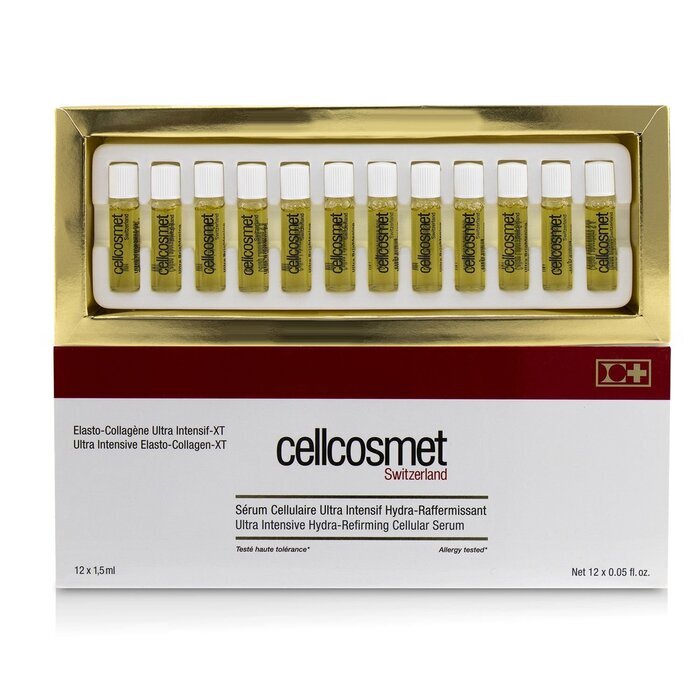 Cellcosmet Ultra Intensive Elasto-Collagen-XT (Ultra Intensive Hydra-Refirming Cellular Serum) 12x 1.5ml