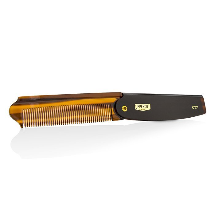 Uppercut Deluxe CT7 Flip Comb -  Tortoise Shell Brown 1pc